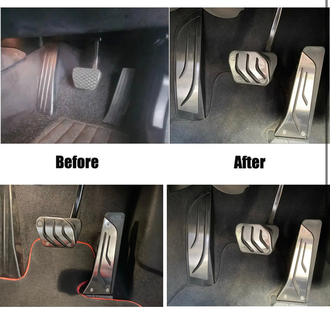 BMW M Performance Pedal Cover Stainless Steel