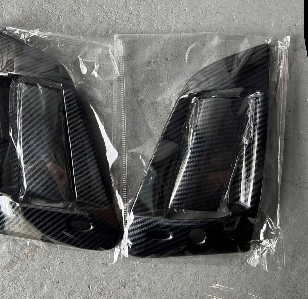 CARBON FIBER DOOR HANDLE COVER FOR 370z
