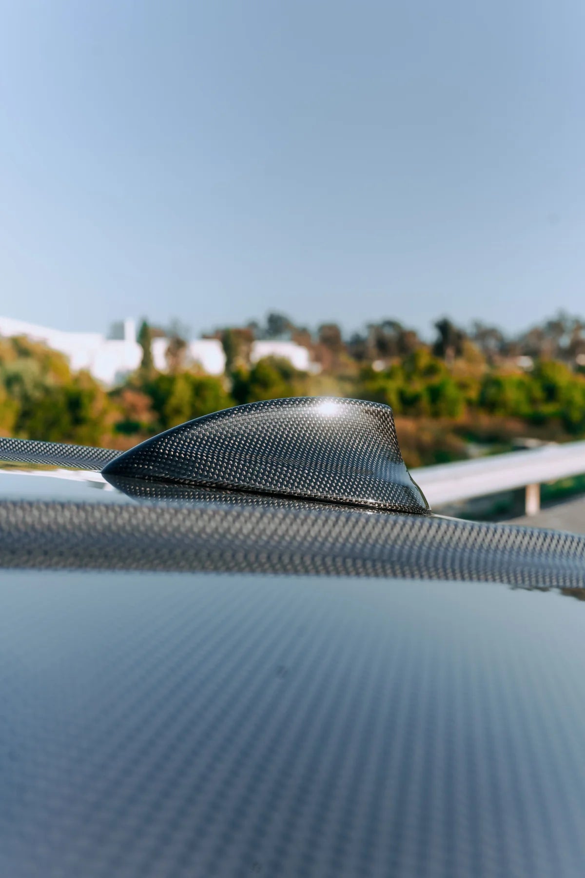 Dry Carbon Fiber Antenna Cover For BMW E9X