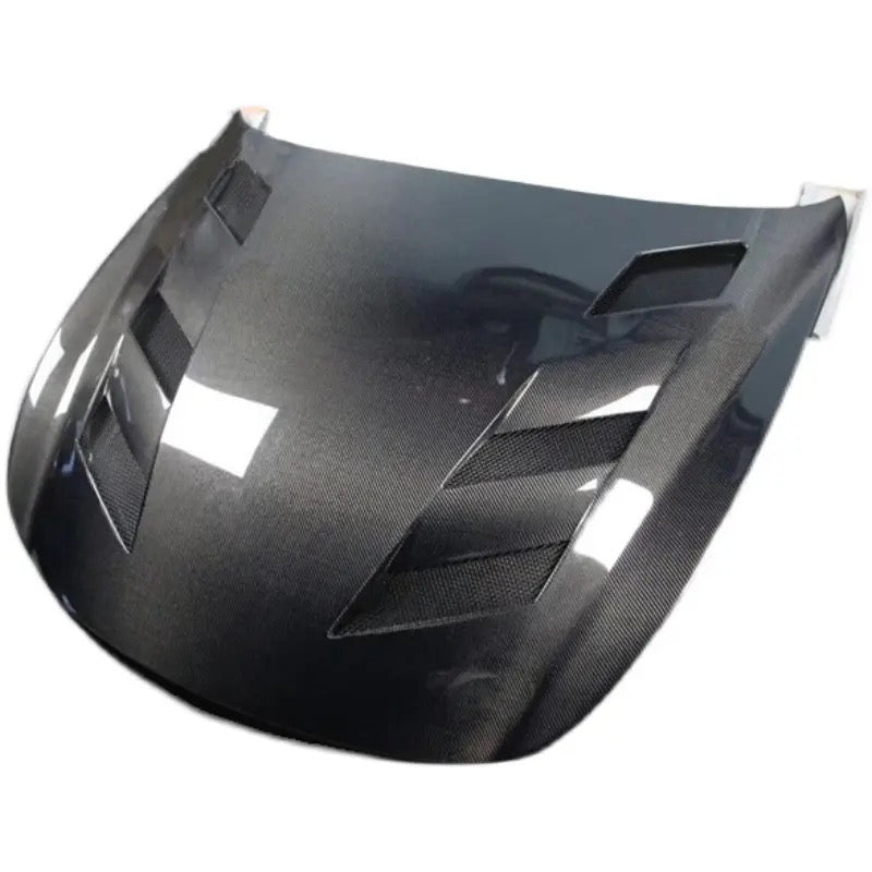 G37 Carbon Fiber Hood – Vented