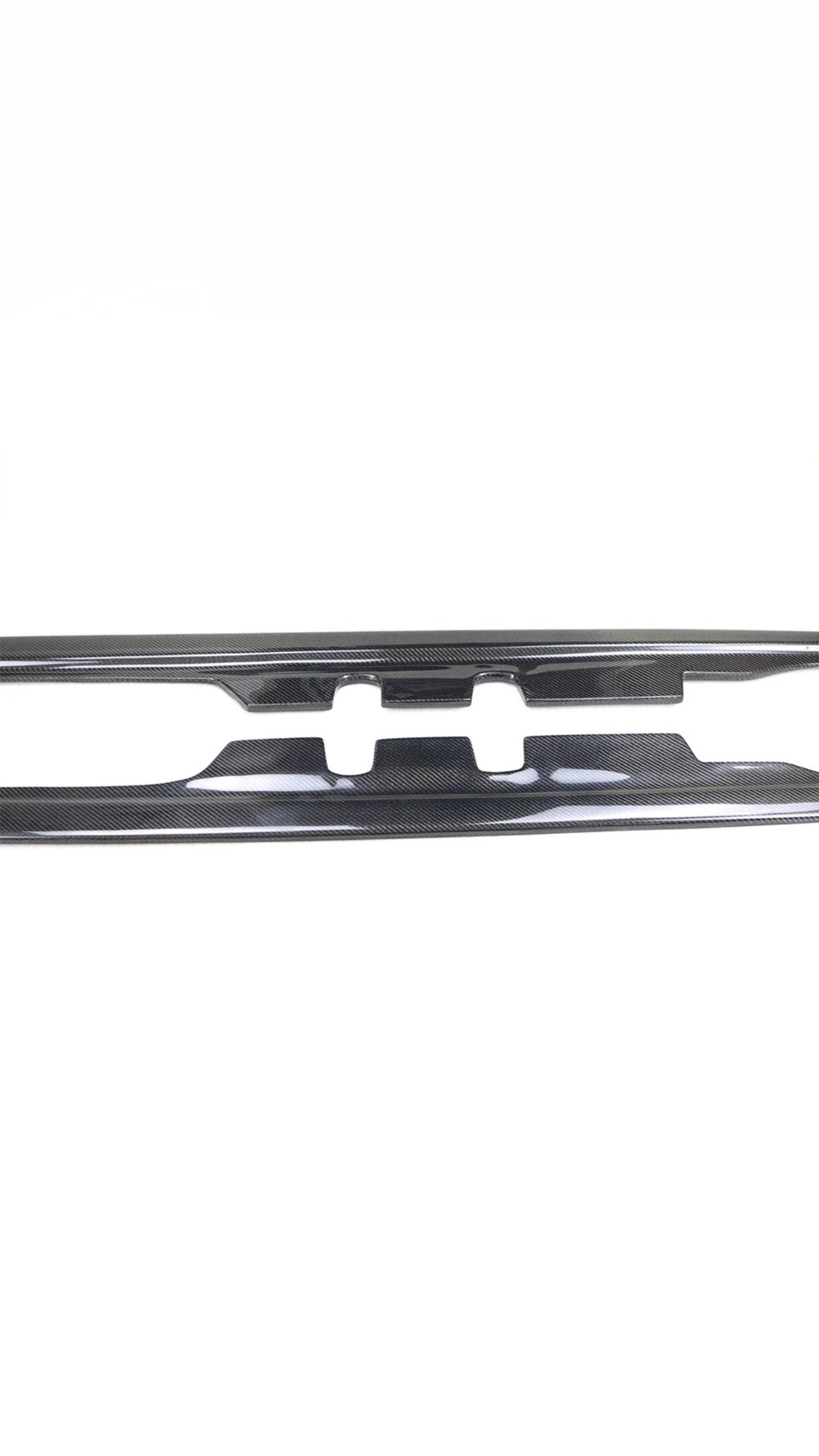 E9X Carbon fiber side skirt extension