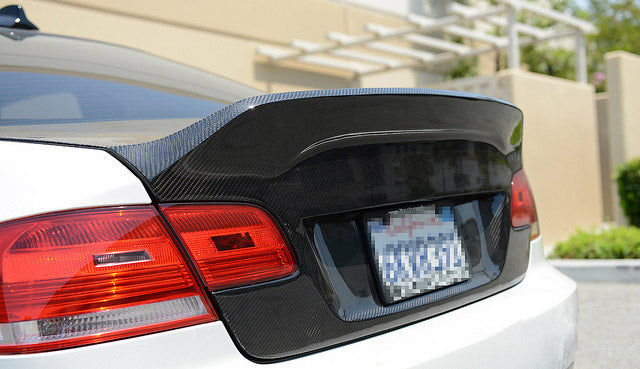 BMW E92 Coupe Amuse Style Carbon Fiber Bootlid Trunk