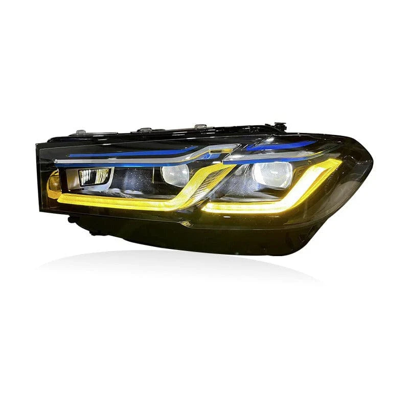 Laser Style Yellow / White Color Switching LED Headlights - F90 M5 / G30 5 Series