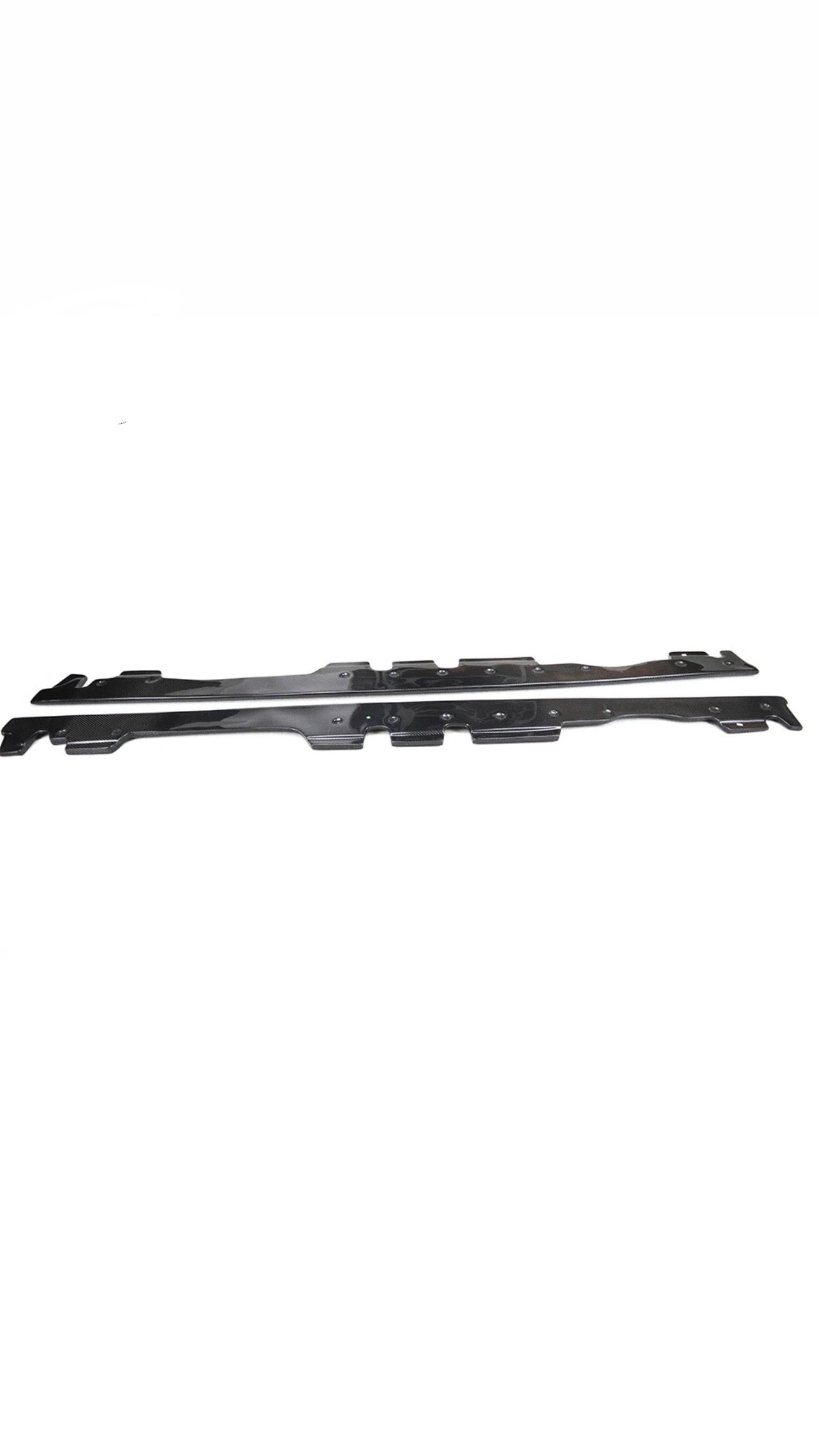 E9X Carbon fiber side skirt extension