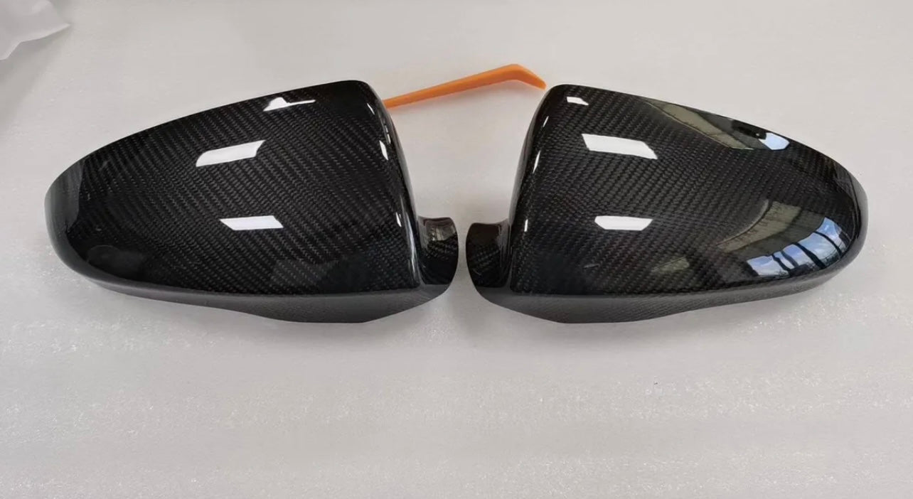 BMW 12-16 F10 M5 /F06 F12 M6 Real Carbon Fiber Side Mirror Cover Cap