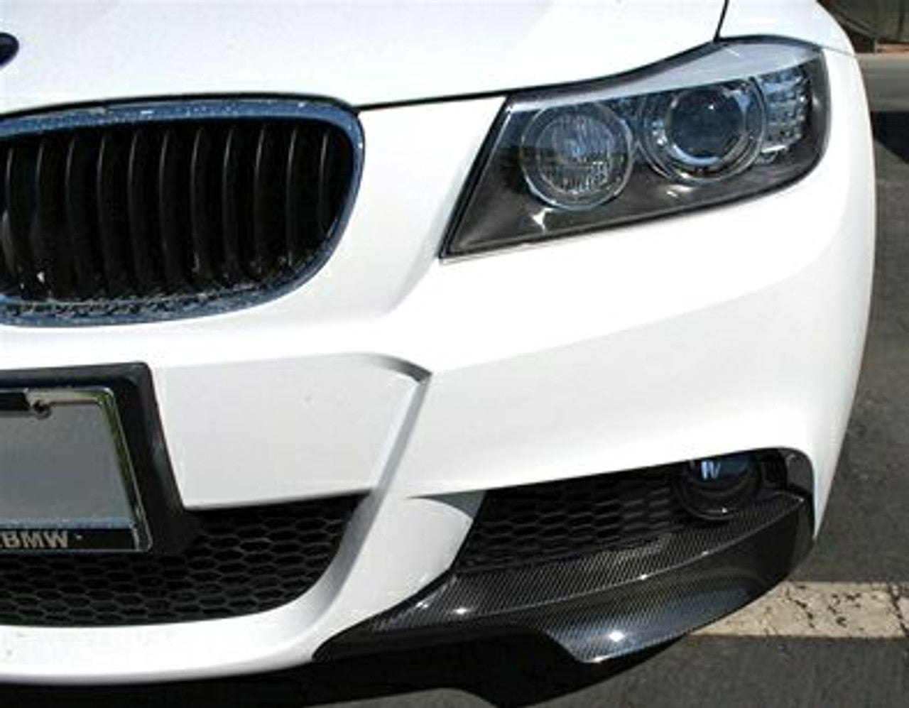E9X 3 SERIES M-TECH FRONT CARBON SPLITTERS