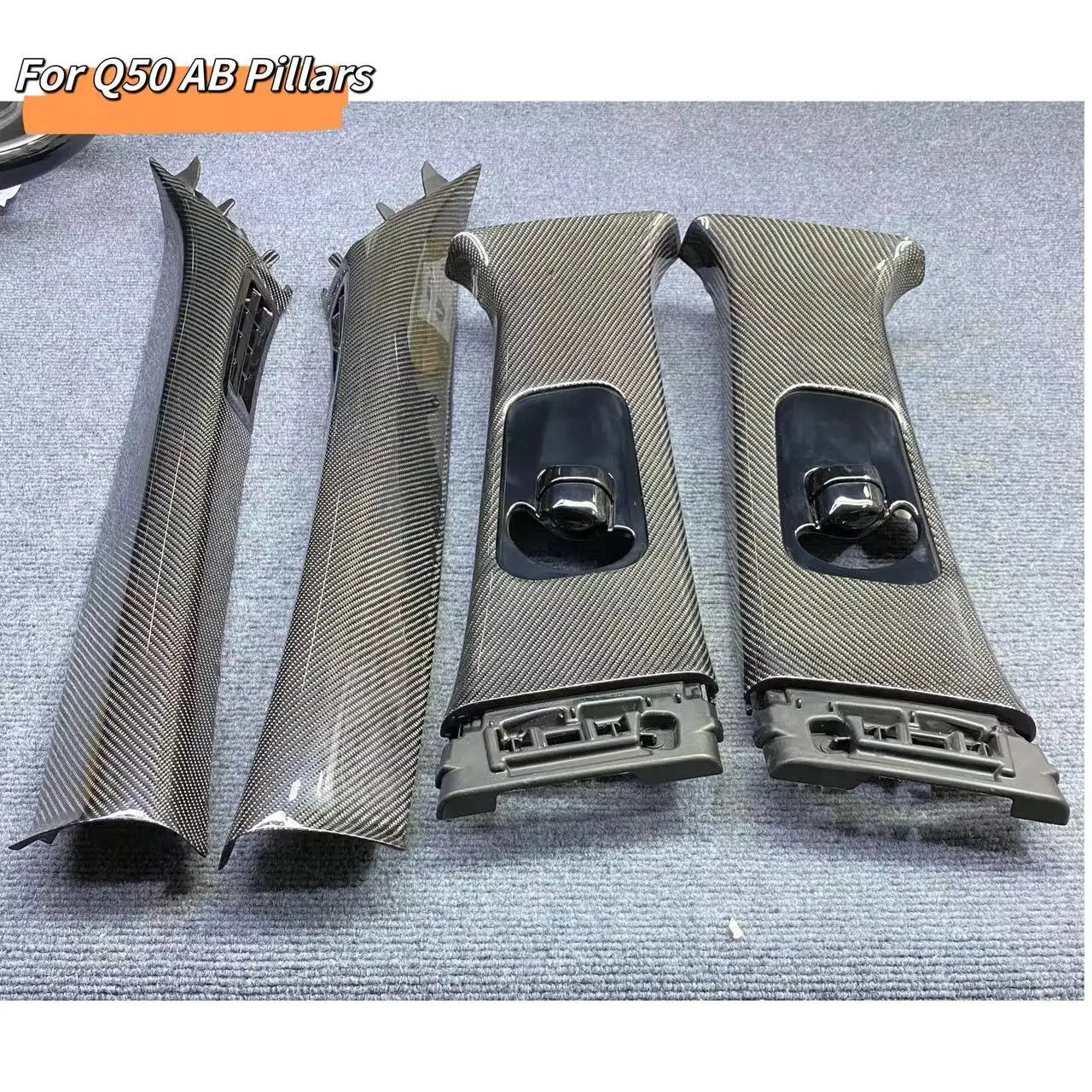 Q50 Q60 Interior Pillars & Seat Belt Pillar