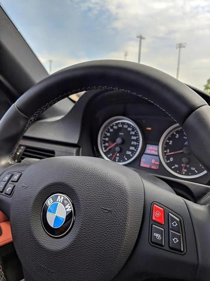 Red M Drive Button - E9X M3