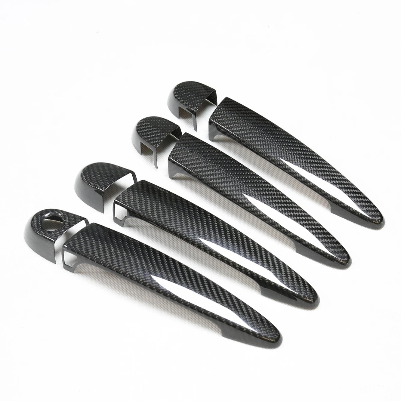 DRY CARBON FIBER DOOR HANDLE TRIMS - E90/ E92/ E93 3-SERIES