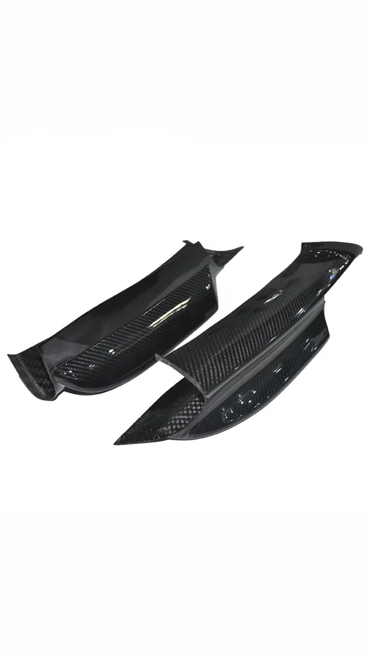 E9X 3 SERIES M-TECH FRONT CARBON SPLITTERS
