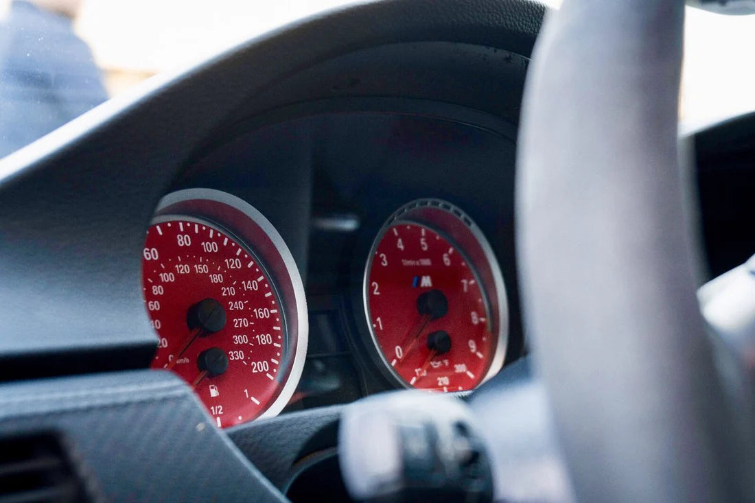 Colored Gauge Face Replacements