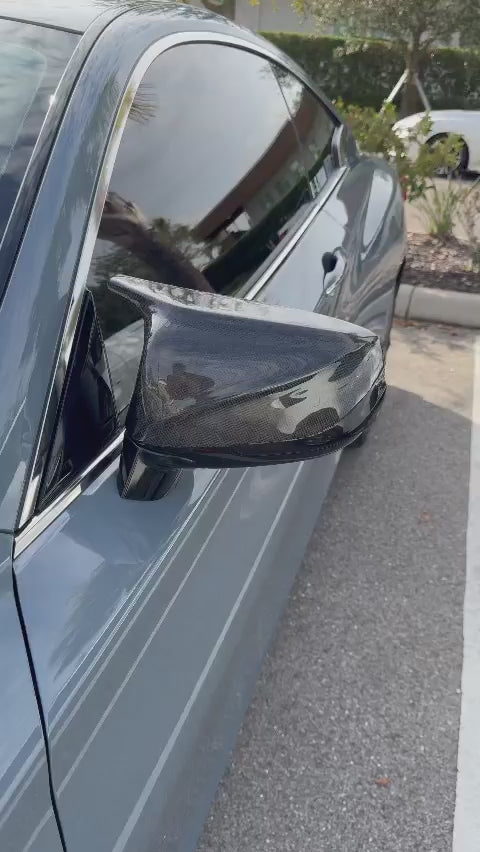 Carbon Fiber Mirror Cover Infiniti Q50+