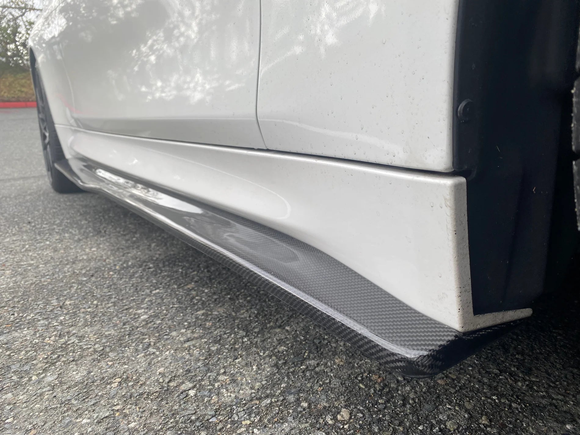 F8X M3 M4 Carbon Fiber Side Skirt Extensions