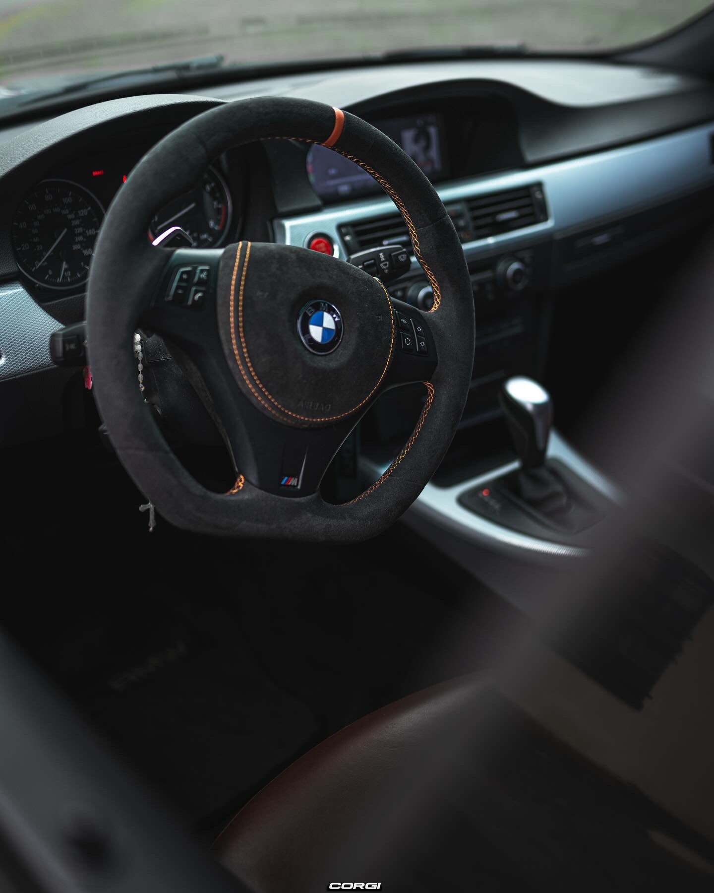 BMW E9x Custom Alcantara Steering Wheel