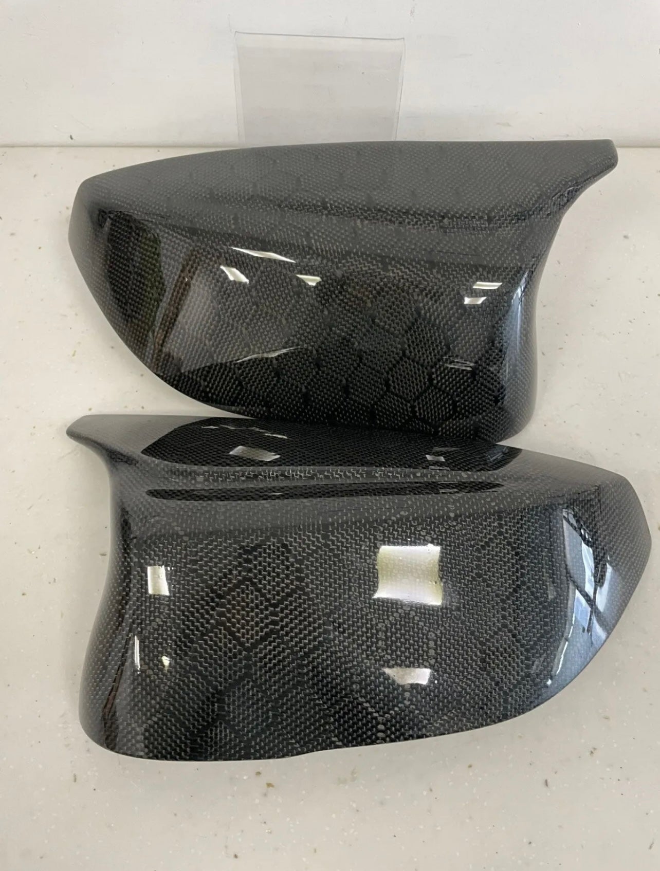 Honeycomb Mirror Caps  For 2014-2018 Infiniti Q50 Q60 QX30 Q70