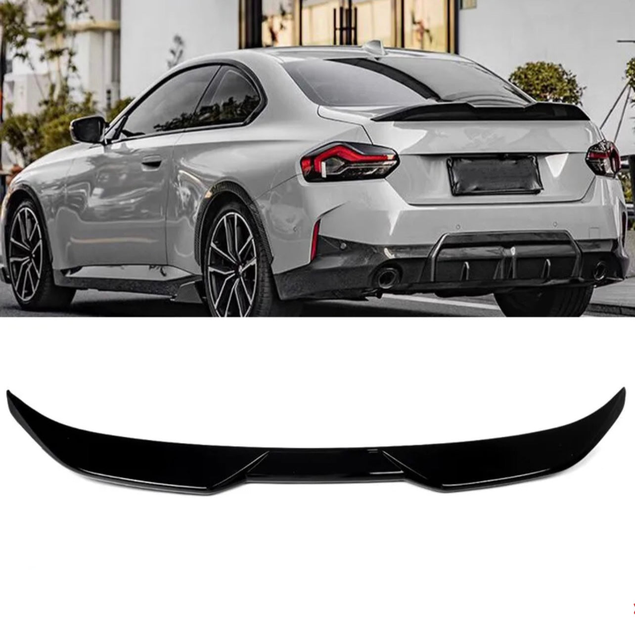 BMW G42 230i M240i 2022-24 BV Style Rear Trunk Spoiler Wing Lip