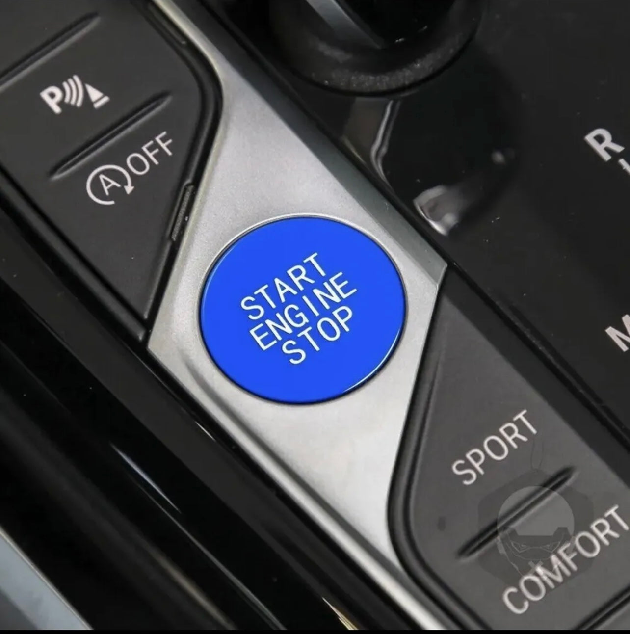 BMW G2x Blue Engine Start Stop Button