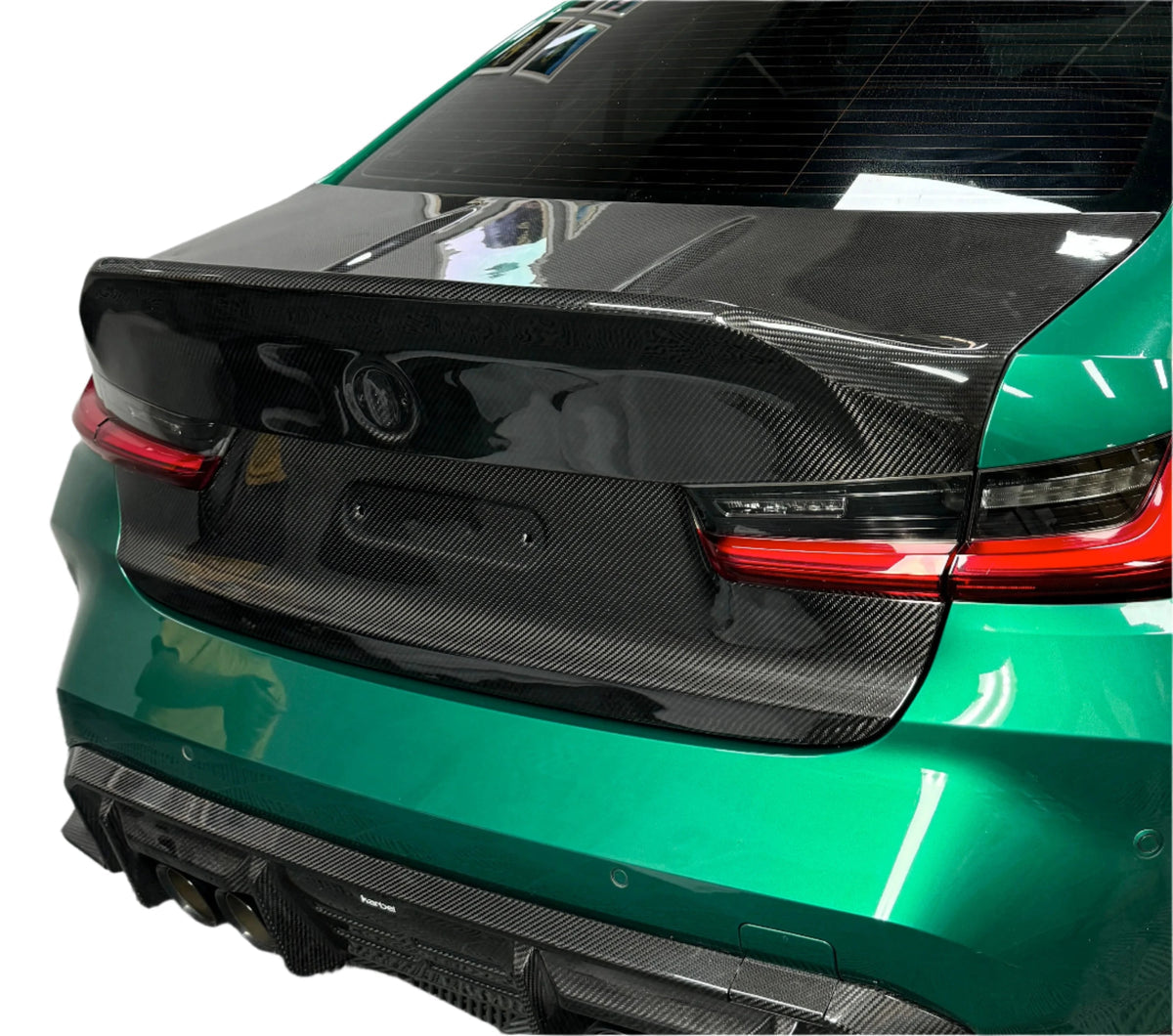 DRY CARBON FIBER CSL STYLE TRUNK LID - G80 M3