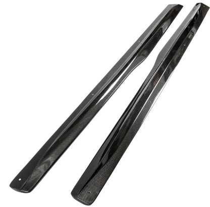 F8X M3 M4 Carbon Fiber Side Skirt Extensions