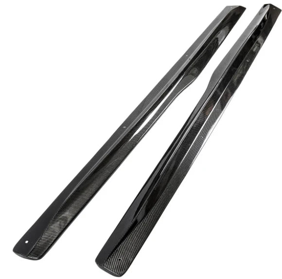 F8X M3 M4 Carbon Fiber Side Skirt Extensions