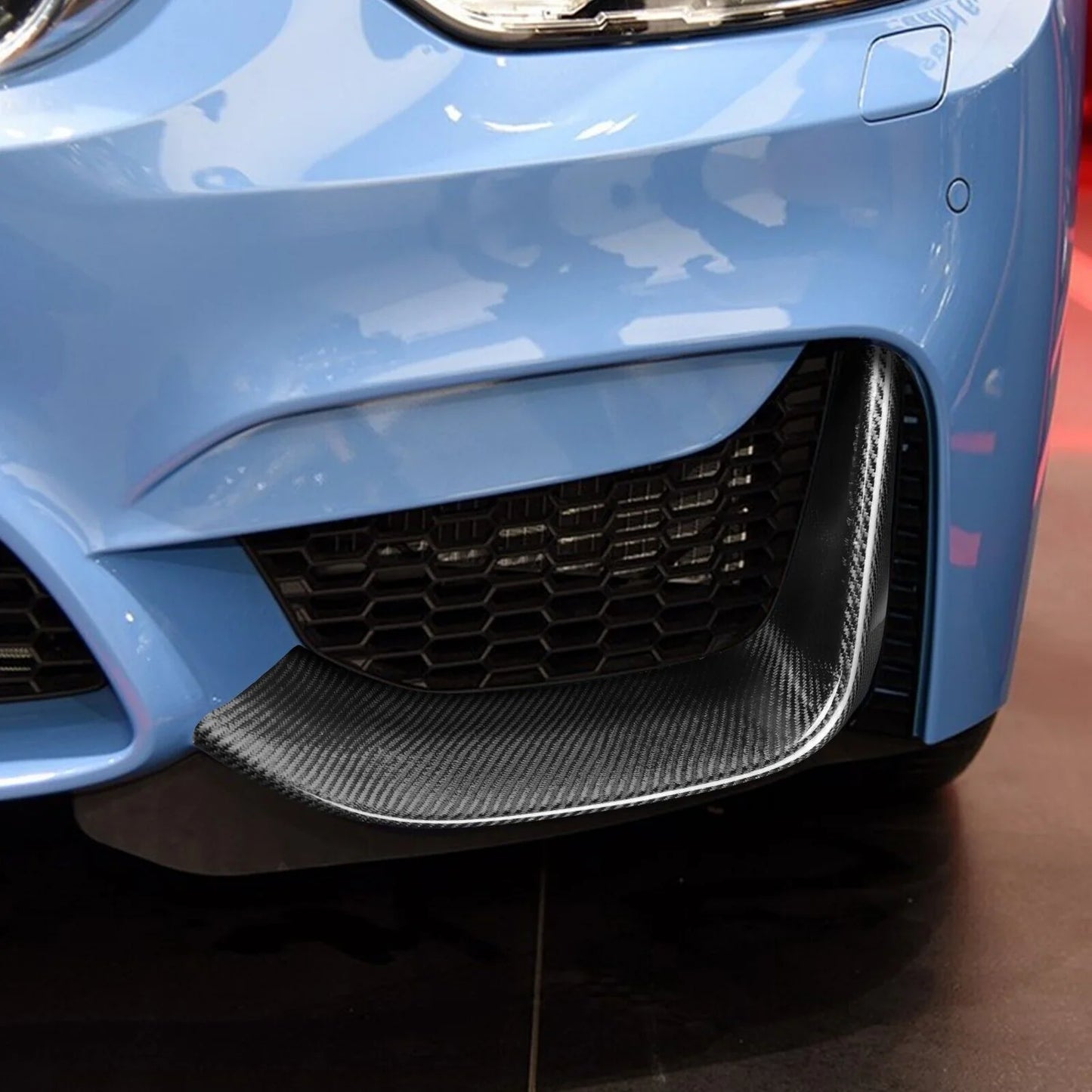 BV Carbon Fiber Splitter Cover For F8x