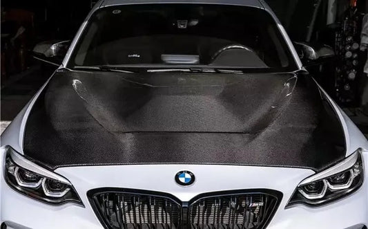 Carbon Fiber GTS Style Vented Hood For BMW M2 |M2C F87 | 2 Series F22 2014