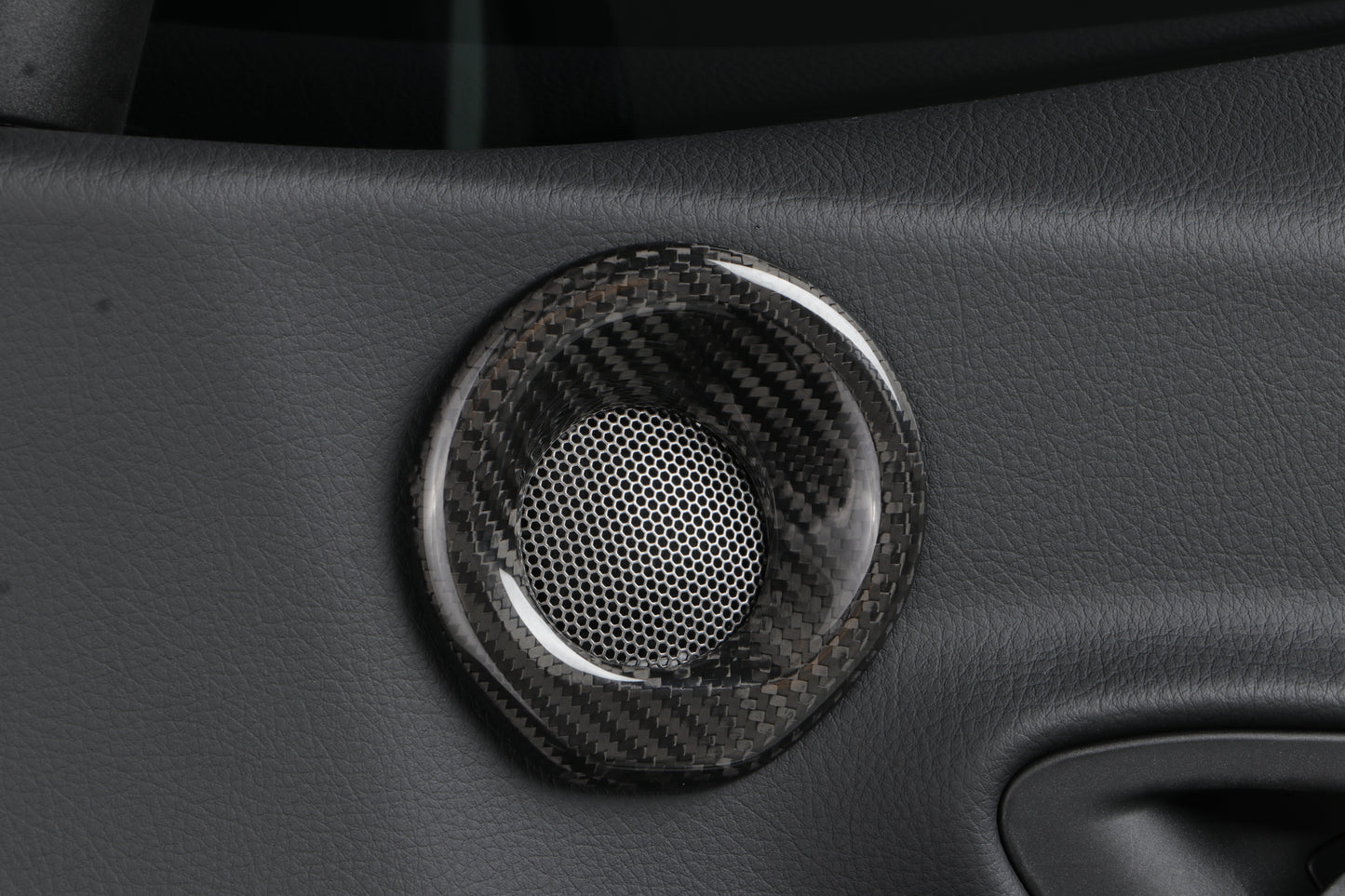 Carbon Fiber Door Audio Speakers Covers - Toyota Supra A90+