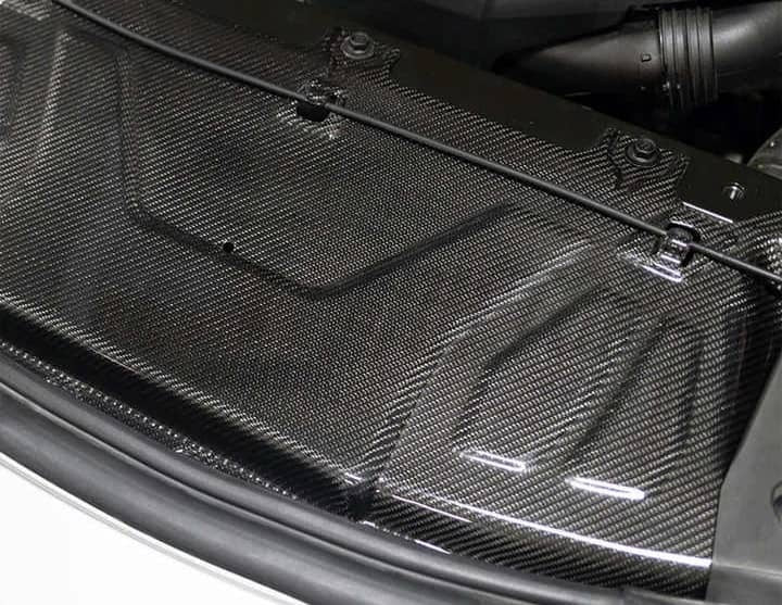 BV Cooling Plate Toyota Supra A90 - 2019 - 2022 (Dry Carbon)