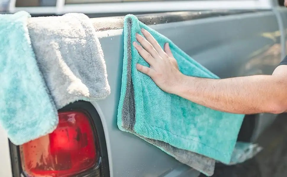 Double Side Microfibers towel car drying towel