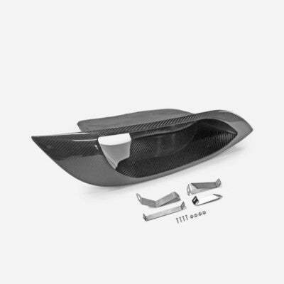E92 Carbon Fiber Duct Headlight Replacement LHD Passenger Side