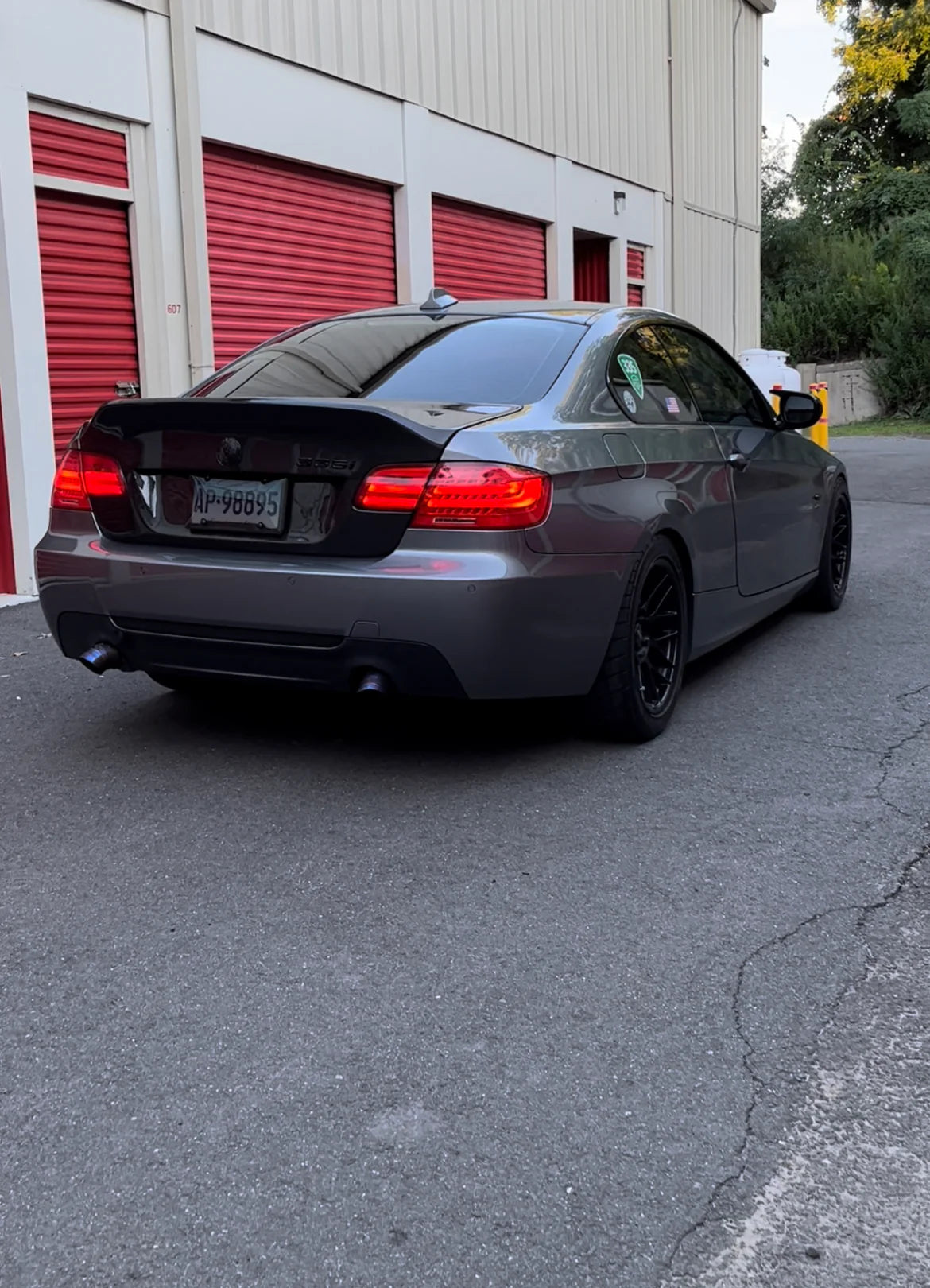 BMW E92 Coupe Amuse Style Carbon Fiber Bootlid Trunk