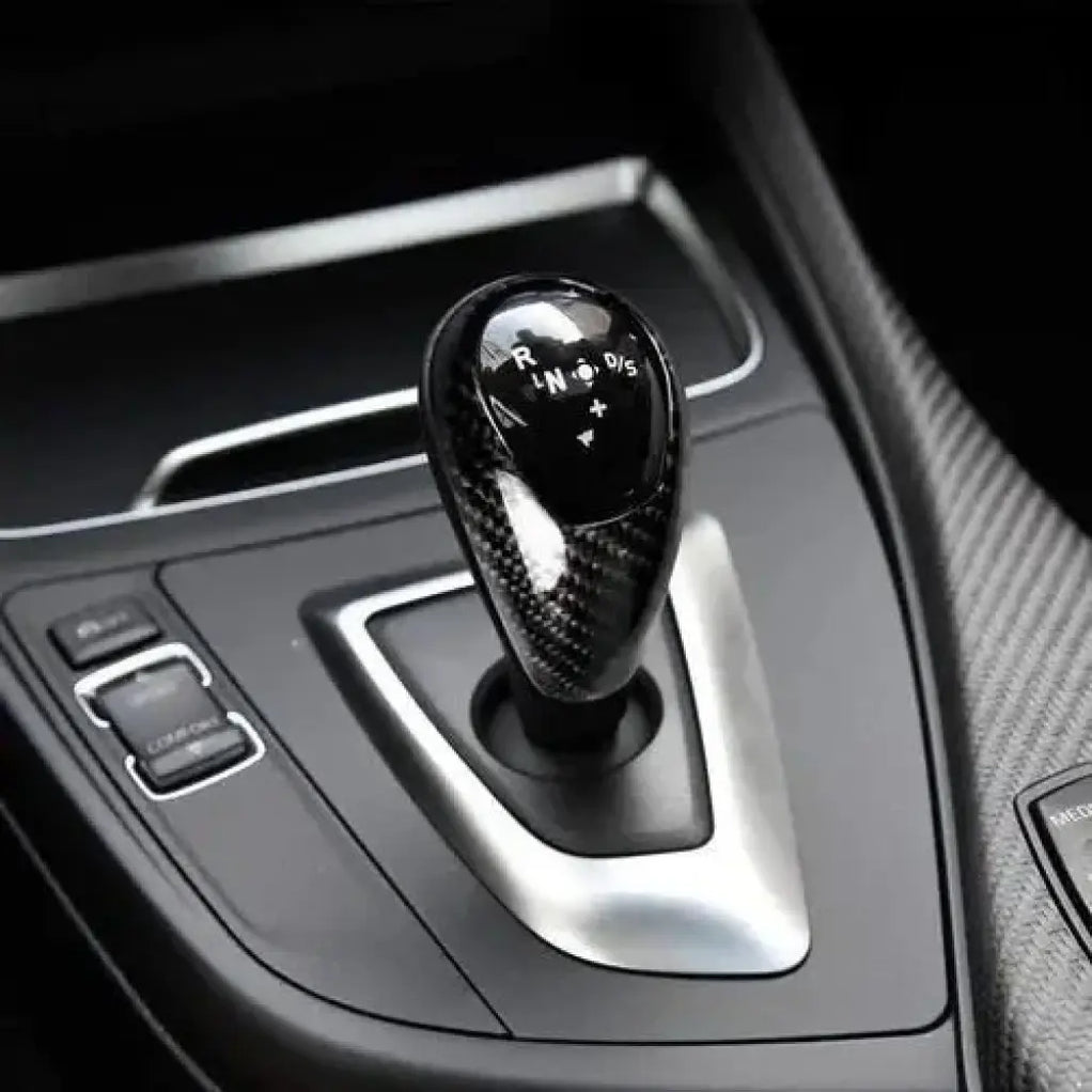 M PERFORMANCE CARBON FIBER SHIFT KNOB COVER - BMW M F CHASSIS