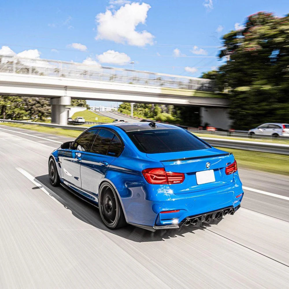 MP Style Carbon Fiber Trunk Spoiler - BMW F80 M3 & F30