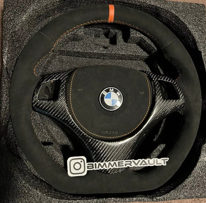 BMW E9x Custom Alcantara Steering Wheel