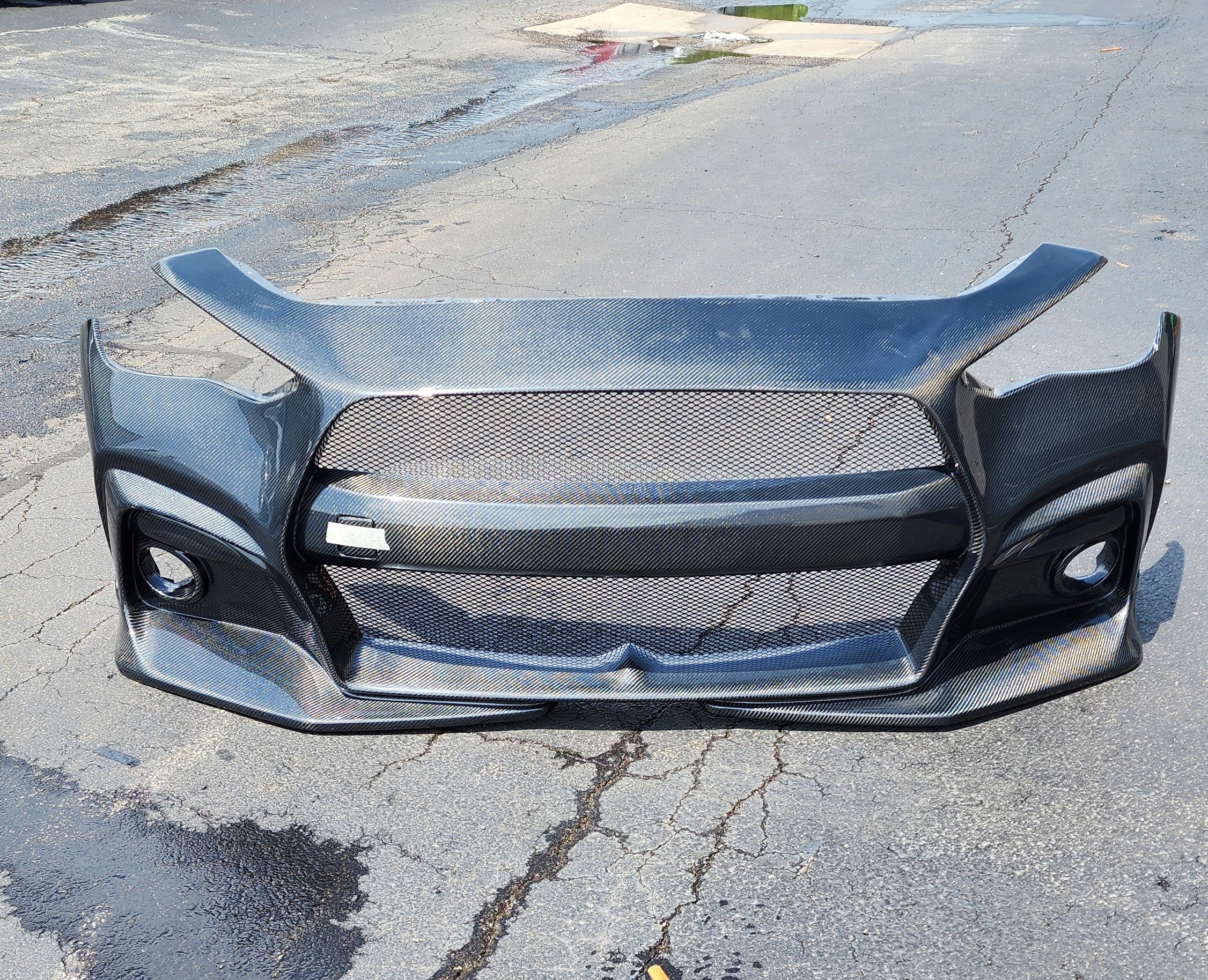 Carbon Fiber infinti Q50 Front Bumper