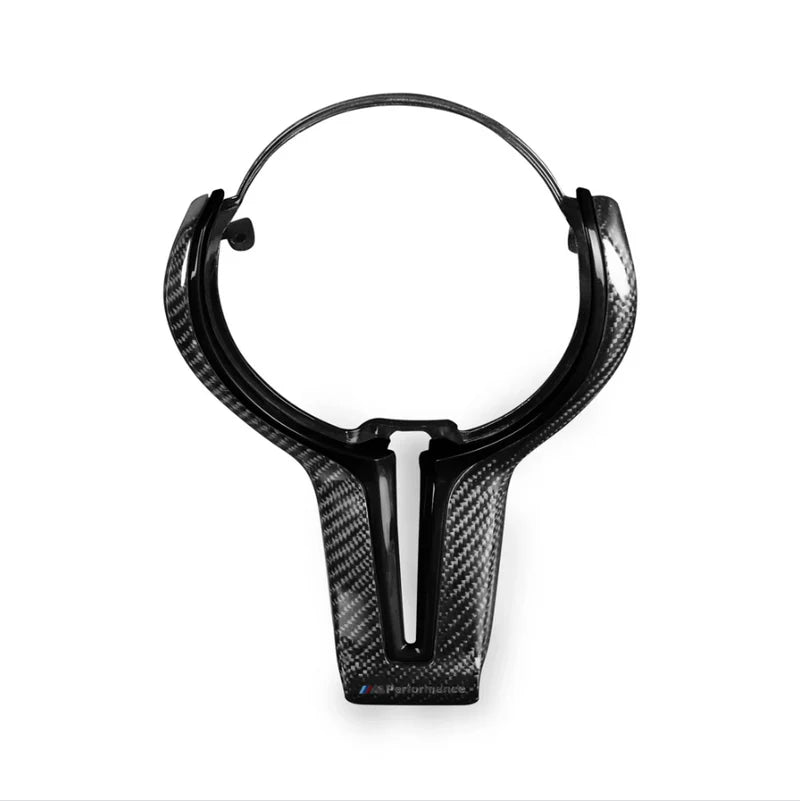 BMW F-SERIES CARBON FIBER STEERING WHEEL TRIM