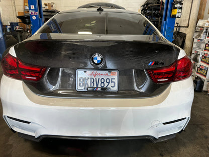 CSL Style Carbon Fiber Rear Trunk - BMW F82 M4